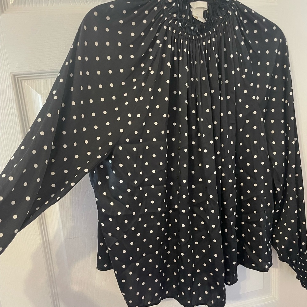 H&M Polka Dot Blouse